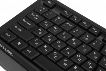 Клавиатура + мышь A4Tech Fstyler FGS1035Q клав:черный/серый мышь:черный/серый USB беспроводная Multimedia (FGS1035Q GREY) - купить недорого с доставкой в интернет-магазине