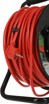 Удлинитель силовой Starwind ST-PSR4.50/G-16 3x2.5кв.мм 4розет. 50м ПВС 16A катушка оранжевый - купить недорого с доставкой в интернет-магазине