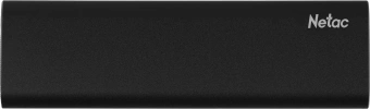 Накопитель SSD Netac USB-C 1Tb NT01ZSLIM-001T-32BK Z Slim 1.8" черный - купить недорого с доставкой в интернет-магазине