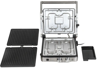 Электрогриль Supra GS-7620 черный/серебристый - купить недорого с доставкой в интернет-магазине