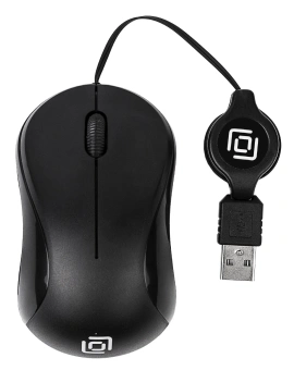 Мышь Оклик 115SR черный оптическая 1000dpi USB для ноутбука 3but (492888) - купить недорого с доставкой в интернет-магазине