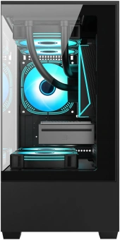 Корпус Bloody CC-125 черный без БП mATX 5x120mm 2xUSB2.0 1xUSB3.0 audio bott PSU - купить недорого с доставкой в интернет-магазине