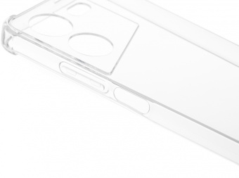 Чехол (клип-кейс) BoraSCO для Tecno Pova 5 Bumper Case прозрачный (72321) - купить недорого с доставкой в интернет-магазине