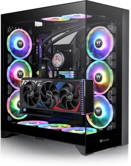 Корпус Thermaltake CTE E600MX черный без БП E-ATX 11x120mm 4x140mm 2xUSB3.0 audio bott PSU - купить недорого с доставкой в интернет-магазине