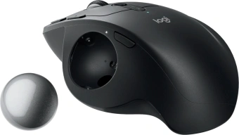 Трекбол Logitech Trackball MX Ergo S графитовый оптическая 2048dpi silent беспров. BT/Radio USB 8but (910-007261) - купить недорого с доставкой в интернет-магазине