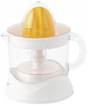 Соковыжималка цитрусовая Scarlett SC-JE50C02 25Вт рез.сок.:700мл. белый/желтый - купить недорого с доставкой в интернет-магазине