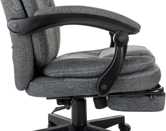 Кресло руководителя Бюрократ CH-868MSG-BF серый 3C1 крестов. пластик подст.для ног пластик черный - купить недорого с доставкой в интернет-магазине