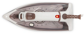 Утюг Maxwell MW-3047 2400Вт белый/коричневый - купить недорого с доставкой в интернет-магазине