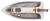 Утюг Maxwell MW-3047 2400Вт белый/коричневый - купить недорого с доставкой в интернет-магазине