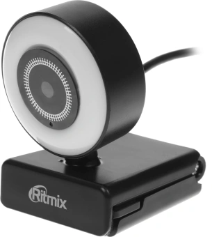 Камера Web Ritmix RVC-250 черный 5Mpix (2592x1944) USB2.0 с микрофоном - купить недорого с доставкой в интернет-магазине