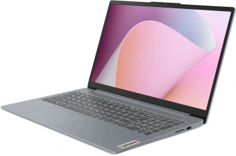 Ноутбук Lenovo IdeaPad Slim 3 15AMN8 Ryzen 5 7520U 16Gb SSD512Gb AMD Radeon 610M 15.6" IPS FHD (1920x1080) без ОС grey WiFi BT Cam (82XQ00N7PS) - купить недорого с доставкой в интернет-магазине