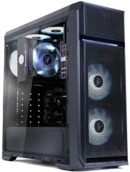 Корпус Zalman N5 OF черный без БП ATX 5x120mm 2xUSB2.0 1xUSB3.0 audio bott PSU - купить недорого с доставкой в интернет-магазине