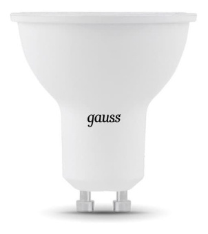 Лампа светодиодная Gauss MR16 7Вт цок.:GU10 спот 220B 4100K св.свеч.бел.нейт. MR16 (упак.:10шт) (101506207) - купить недорого с доставкой в интернет-магазине