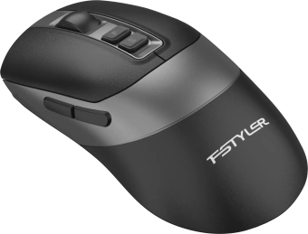 Мышь A4Tech Fstyler FB50CS Plus черный оптическая 3200dpi silent беспров. BT/Radio USB 7but - купить недорого с доставкой в интернет-магазине