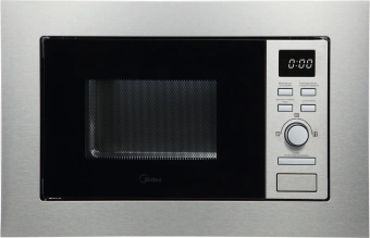 Микроволновая печь Midea MI62170X 17л. 800Вт нержавеющая сталь (встраиваемая), (арт.2083087) - купить недорого с доставкой в интернет-магазине