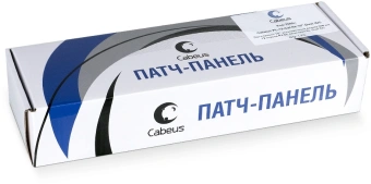 Патч-панель Cabeus PL-12-CAT.5E 10"-DUAL 10" 1U 12xRJ45 кат.5E UTP - купить недорого с доставкой в интернет-магазине