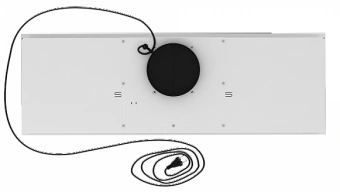 Вытяжка встраиваемая Elikor Cube 90П-1000-Э4Д белый управление: кнопочное (1 мотор) - купить недорого с доставкой в интернет-магазине