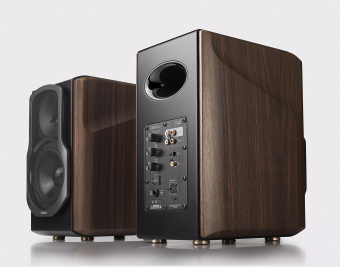 Колонки Edifier S2000MKIII 2.0 коричневый 130Вт BT - купить недорого с доставкой в интернет-магазине