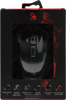 Мышь A4Tech Bloody V9M черный оптическая 6200dpi USB 9but - купить недорого с доставкой в интернет-магазине