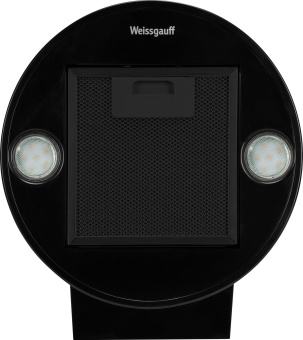 Вытяжка каминная Weissgauff Tubus 90 Black Edition черный управление: кнопочное (1 мотор) - купить недорого с доставкой в интернет-магазине