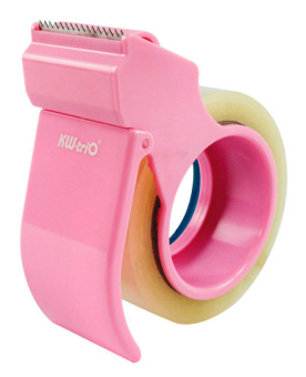 Диспенсер для клейкой ленты Kw-Trio 03328-PINK шир.50мм дл.54м - купить недорого с доставкой в интернет-магазине