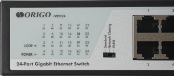 Коммутатор Origo OS2224 OS2224/A1A 24x1Гбит/с неуправляемый - цена, купить или заказать с доставкой в интернет-магазине Коммутатор Origo OS2224 OS2224/A1A 24x1Гбит/с неуправляемый - купить недорого с доставкой в интернет-магазине