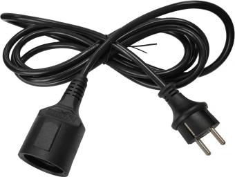 Шнур питания Lanmaster LAN-PPS/SH-5.0-BK вилка Shuko-Shuko розетка проводник.:3x1.5мм2 5м 220В 16А черный - купить недорого с доставкой в интернет-магазине