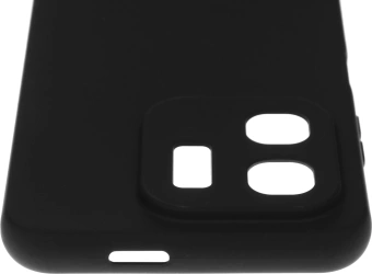 Чехол (клип-кейс) BoraSCO для Infinix Hot 50i Silicone Case черный (73768) - купить недорого с доставкой в интернет-магазине