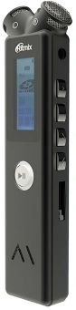 Диктофон Цифровой Ritmix RR-145 16Gb черный - купить недорого с доставкой в интернет-магазине