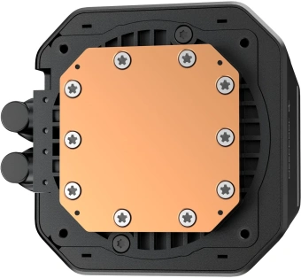 Система водяного охлаждения Deepcool LM420 ARGB Soc-AM5/AM4/1200/1700/1851 черный 4-pin 25.2dB Al LCD 2176gr Ret (R-LM420-BKDMMC-1) - купить недорого с доставкой в интернет-магазине