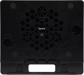 Подставка для ноутбука Buro BU-LS130 15.6" 280x250x15мм 520г металл/пластик черный - купить недорого с доставкой в интернет-магазине