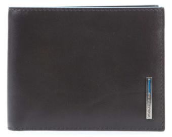 Кошелек мужской Piquadro Blue Square PU1241B2R/MO темно-коричневый натур.кожа - купить недорого с доставкой в интернет-магазине