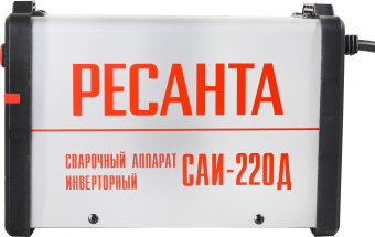 Сварочный аппарат Ресанта САИ-220Д инвертор ММА/TIG 7.8кВт - купить недорого с доставкой в интернет-магазине