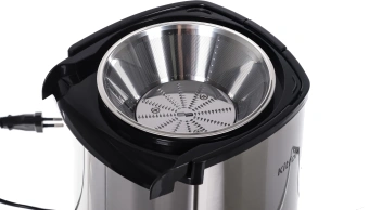 Соковыжималка центробежная Kitfort KT-1116 600Вт стальной - купить недорого с доставкой в интернет-магазине