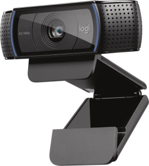 Камера Web Logitech HD Pro C920 черный 2Mpix (1920x1080) USB2.0 с микрофоном (960-001062) - купить недорого с доставкой в интернет-магазине