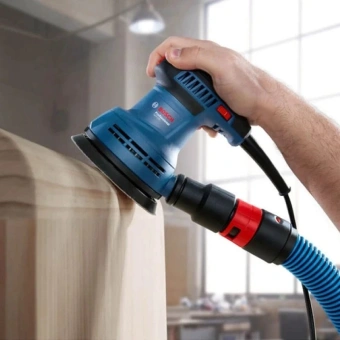 Эксцентриковая шлифмашина Bosch GEX 125 290Вт D125мм (06013A8020) - купить недорого с доставкой в интернет-магазине