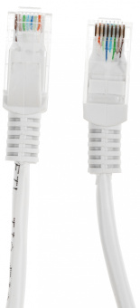 Патч-корд Premier 5-970 UTP 4 пары cat.5E solid CCA molded 3м белый RJ-45 (m)-RJ-45 (m) (5-970W 3.0) - купить недорого с доставкой в интернет-магазине
