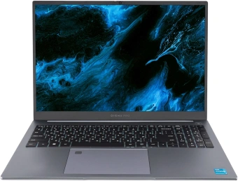 Ноутбук Digma Pro Pactos Core i5 1235U 16Gb SSD512Gb Intel Iris Xe graphics 16" IPS WUXGA (1920x1200) Windows 11 Pro dk.grey WiFi BT Cam 5500mAh (DN16P5-ADXW01) - купить недорого с доставкой в интернет-магазине