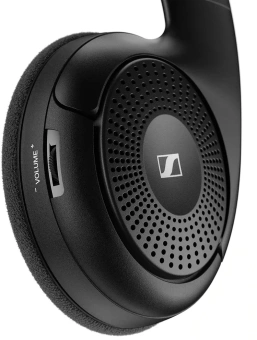 Наушники накладные Sennheiser RS 120-W черный беспроводные bluetooth в ушной раковине (700171 RS 120-W) - купить недорого с доставкой в интернет-магазине