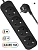 Сетевой удлинитель Defender M430 3м (4 розетки) черный (коробка)