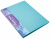 Папка с 10 прозр.вклад. Бюрократ Pastel PAST10BLUE A4 пластик 0.5мм торц.карм с бум. встав голубой - купить недорого с доставкой в интернет-магазине