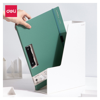 Папка-планшет Deli Nusign NS178GREEN A4 полипропилен зеленый - купить недорого с доставкой в интернет-магазине