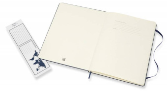 Блокнот Moleskine CLASSIC QP090B20 XLarge 190х250мм 192стр. линейка твердая обложка синий - купить недорого с доставкой в интернет-магазине