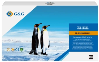 Картридж лазерный G&G GG-CE505XL/CF280XL CE505X/CF280X черный (13000стр.) для HP P2055d/P2055dn/P2055x LJ Pro 400 M401/M401a/M401n/M401d/M401dn/M401dne/M401dw/M425/M425dn/M425dw с чипом - купить недорого с доставкой в интернет-магазине