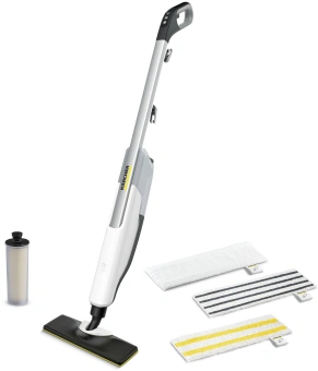 Пароочиститель напольный Karcher EasyFix SC 2 Upright AE *EU 1600Вт белый - купить недорого с доставкой в интернет-магазине