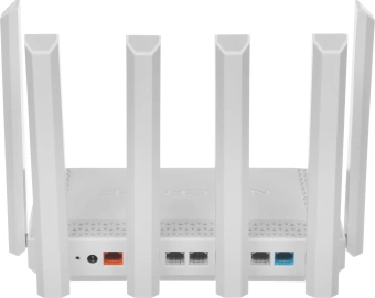 Роутер беспроводной Keenetic Netcraze Hero 5G (NC-4110) AX3000 10/100/1000/2500BASE-TX/4G cat.12 белый - купить недорого с доставкой в интернет-магазине