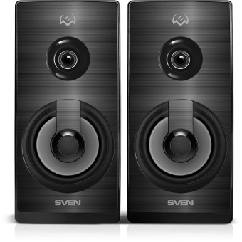 Колонки Sven SPS-512 2.0 черный 6Вт - купить недорого с доставкой в интернет-магазине