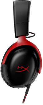 Наушники с микрофоном HyperX Cloud III черный/красный 1.2м мониторные оголовье (727A9AA) - купить недорого с доставкой в интернет-магазине