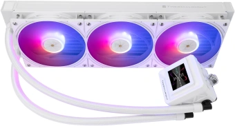 Система водяного охлаждения Thermalright Frozen Warframe SE 360 ARGB Soc-AM5/AM4/1151/1200/2066/2011/1700 белый 4-pin 29.6dB Al LCD Ret (F-WFRAME-SE-360-WH-ARGB) - купить недорого с доставкой в интернет-магазине