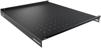 Полка стационарная NTSS NTSS-FS-H-800-BL 1U нагр.:100кг. 19" 550мм черный (упак.:1шт) - купить недорого с доставкой в интернет-магазине